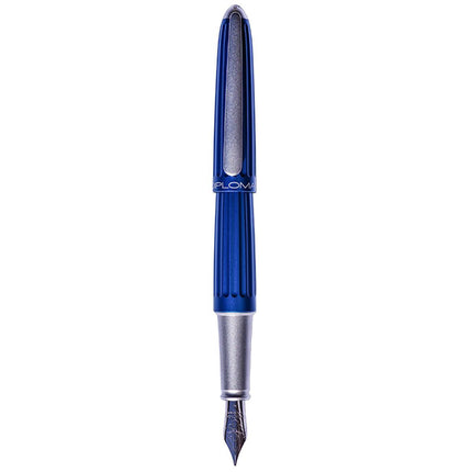 Diplomat Fountain Pen - Fine Nib Aero Blue Aluminum | D40306023 ,