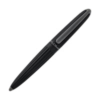 Diplomat Fountain Pen - Medium Nib Aero Black Aluminum | D40301025 ,