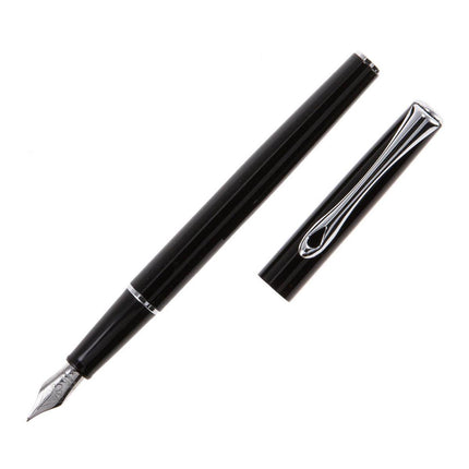 Diplomat Traveller Fountain Pen - Black Lacquer ,