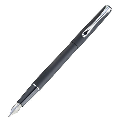 Diplomat Traveller Fountain Pen - Lapis Black ,