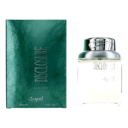 Disclosure by Sapil, 3.4 oz Eau De Toilette Spray for Men ,