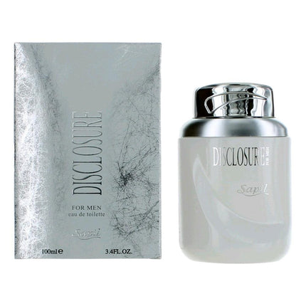Disclosure White by Sapil, 3.4 oz Eau De Toilette Spray for Men ,