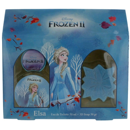 Disney Girl's House Gift Set - Frozen II Elsa Delightful Enchanting Charm, 2 Piece ,