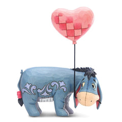 DISNEY TRADITIONS Eeyore with a Heart Balloon