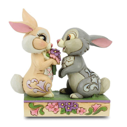 DISNEY TRADITIONS Thumper and Blossom Snuggling ,