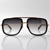 Dita Men's Sunglasses - Matte Black/Rose Gold Frame | One DRX-2030-L-BLK-RGD-59-Z ,