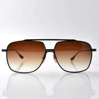 Dita Unisex Sunglasses - Dark Brown Gradient Lens Full Rim Frame | Alkamx DTS100-A-03 ,