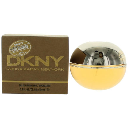 DKNY Golden Delicious by Donna Karan, 3.4 oz Eau De Parfum Spray for Women ,