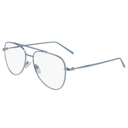 Dkny Unisex Eyeglasses - Light Blue Metal Pilot Frame Demo Lens | DKNY DK1004 400 ,