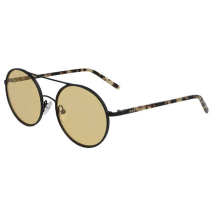 Dkny Unisex Sunglasses - Metal Full Rim Round Frame Yellow Lens | DKNY DK300S 700 ,