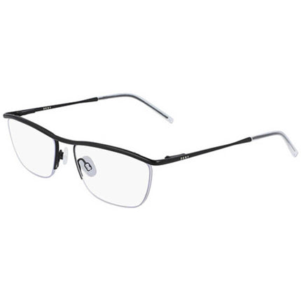 Dkny Women's Eyeglasses - Black Metal Half Rim Frame Demo Lens | DKNY DK1014 001 ,