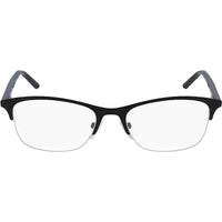 DKNY Women's Eyeglasses - Black Rectangular Half-Rim Metal Frame | DKNY DK3000 1 ,