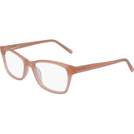 DKNY Women's Eyeglasses - Blush Rectangular Full-Rim Plastic Frame | DKNY DK5012 265 ,