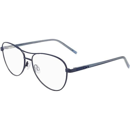 DKNY Women's Eyeglasses - Navy Aviator Full-Rim Metal Frame | DKNY DK3004 400 ,