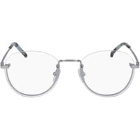 DKNY Women's Eyeglasses - Silver Round Rimless Metal Frame | DKNY DK1000 30 ,