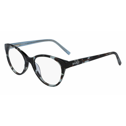 Dkny Women's Eyeglasses - Teal Tortoise Plastic Cat Eye Full Rim | DKNY DK5007 320 ,
