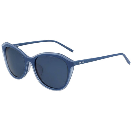 Dkny Women's Sunglasses - Blue Plastic Full Rim Cat Eye Frame | DKNY DK508S 400 ,
