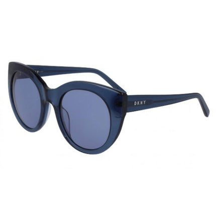 Dkny Women's Sunglasses - Crystal Blue Full Rim Cat Eye Frame | DKNY DK517S 400 ,