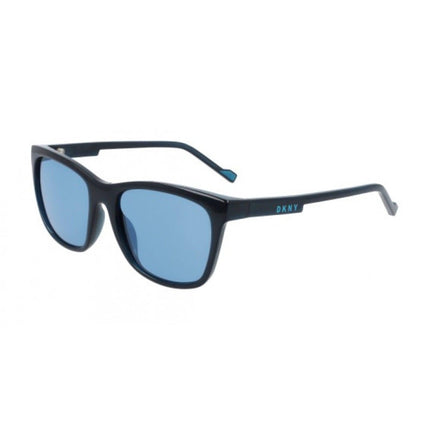 Dkny Women's Sunglasses - Crystal Teal Square Frame Blue Lens | DKNY DK532S 430 ,