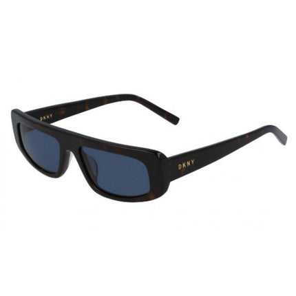 Dkny Women's Sunglasses - Dark Tort Rectangular Frame Blue Lens | DKNY DK518S 237 ,