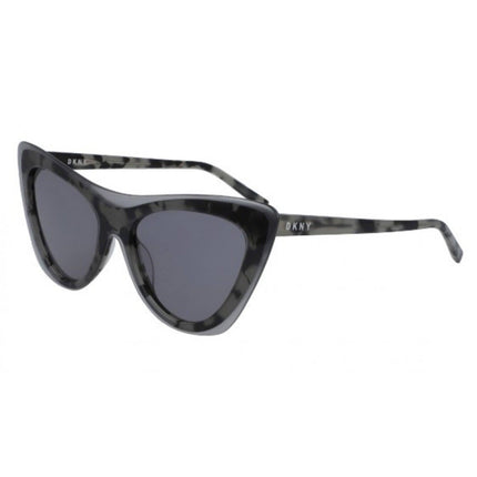 Dkny Women's Sunglasses - Grey Tort Plastic Full Rim Cat Eye Frame | DKNY DK516S 014 ,