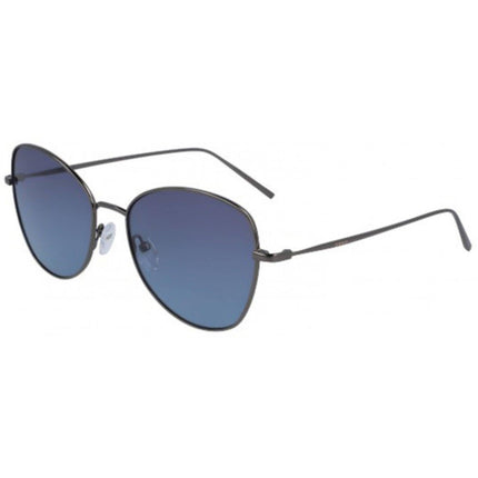 Dkny Women's Sunglasses - Navy Metal Butterfly Frame Blue Lens | DKNY DK104S 415 ,