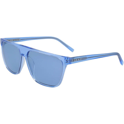 Dkny Women's Sunglasses - Sky Blue Plastic Full Rim Square Frame | DKNY DK503S 430 ,