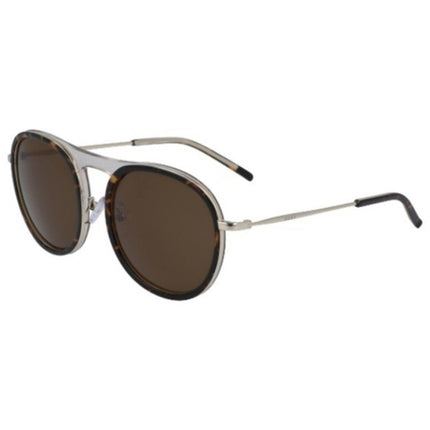 Dkny Women's Sunglasses - Spotty Tort Taupe Plastic Round Frame | DKNY DK700S 235 ,