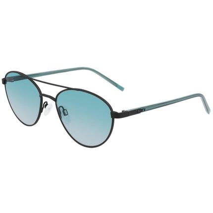 Dkny Women's Sunglasses - Teal Metal Pilot Frame Blue Grad Lens | DKNY DK302S 319 ,