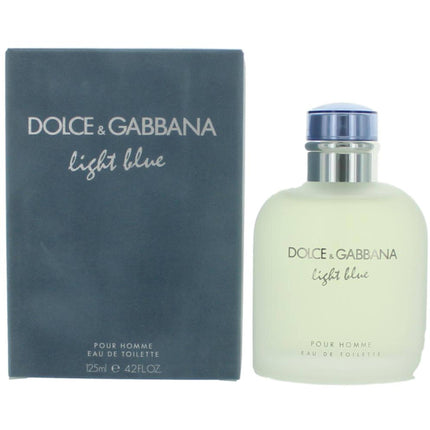 Dolce & Gabbana Men's Eau De Toilette Spray - Light Blue Masculine Scent, 4.2 oz ,