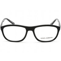 Dolce & Gabbana Men's Eyeglasses - Full Rim Black Oval Plastic Frame | 0DG5073 501 ,