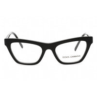 Dolce & Gabbana Men's Eyeglasses - Full Rim Black Rectangular Frame | 0DG3359 501 ,
