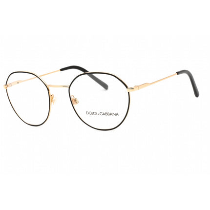 Dolce & Gabbana Men's Eyeglasses - Matte Black/Gold Frame Clear Lens | 0DG1324 1334 ,