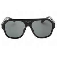 Dolce & Gabbana Men's Sunglasses - Black Square Frame Grey Lens | 0DG4433F 501/87 ,