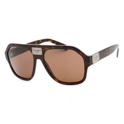 Dolce & Gabbana Men's Sunglasses - Full Rim Havana Plastic Square | 0DG4433 502/73 ,