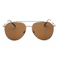 Dolce & Gabbana Men's Sunglasses - Gunmetal Aviator Frame Brown Lens | 0DG2296 04/73 ,