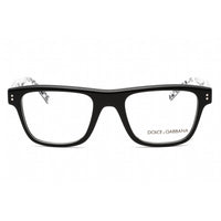 Dolce & Gabbana Women's Eyeglasses - Black Plastic Rectangular Frame | 0DG3362 3389 ,