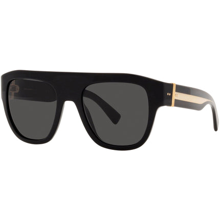 Dolce & Gabbana Women's Sunglasses - Dark Grey Lens Black Frame | 0DG4398 501/87 ,