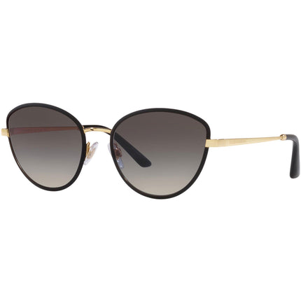 Dolce & Gabbana Women's Sunglasses - Gold and Matte Black Metal Frame | 0DG2280 13118G ,