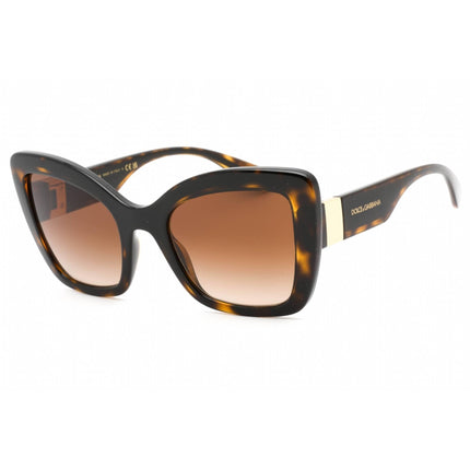 Dolce & Gabbana Women's Sunglasses - Havana Plastic Cat Eye Frame | 0DG6170 330613 ,