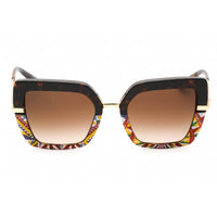 Dolce & Gabbana Women's Sunglasses - Havana/Print Carretto Frame | 0DG4373 327813 ,