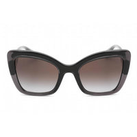 Dolce & Gabbana Women's Sunglasses - Transparent Grey/Black Cat Eye | 0DG6170 32578G ,