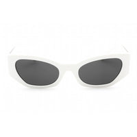 Dolce & Gabbana Women's Sunglasses - White Cat Eye Frame Grey Lens | 0DG6186 331287 ,