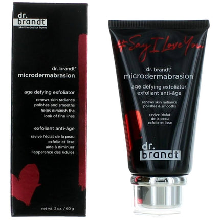Dr. Brandt Unisex Age Defying Exfoliator - Say I Love You Microdermabrasion, 2 oz ,