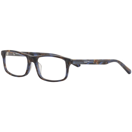 Dragon Men's Eyeglasses - Blue Bark Plastic Rectangular Frame | DRAGON DR130 JOSH 422 ,
