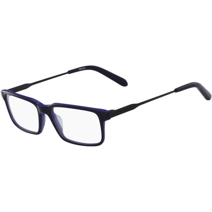 Dragon Men's Eyeglasses - Blue Rectangular Full-Rim Frame | DRAGON DR165 MAL 432 ,