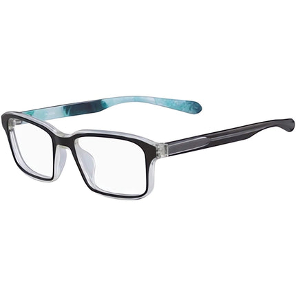 Dragon Men's Eyeglasses - Crystal and Black Rectangular Frame | DRAGON DR168 CARL 963 ,