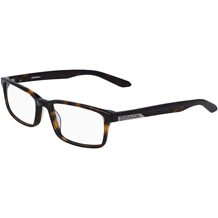 Dragon Men's Eyeglasses - Dk Tort Rectangular Full-Rim Frame | DRAGON DR200 HARRY 240 ,