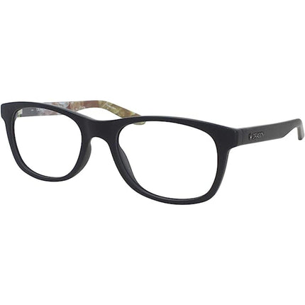 Dragon Men's Eyeglasses - Matt Black and Succulent Square Frame | DRAGON DR2009 38 ,