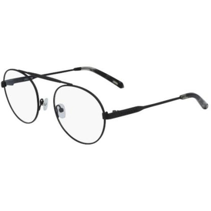 Dragon Men's Eyeglasses - Matt Black Metal Full Rim Round Frame | DRAGON DR191 SHAY 2 ,